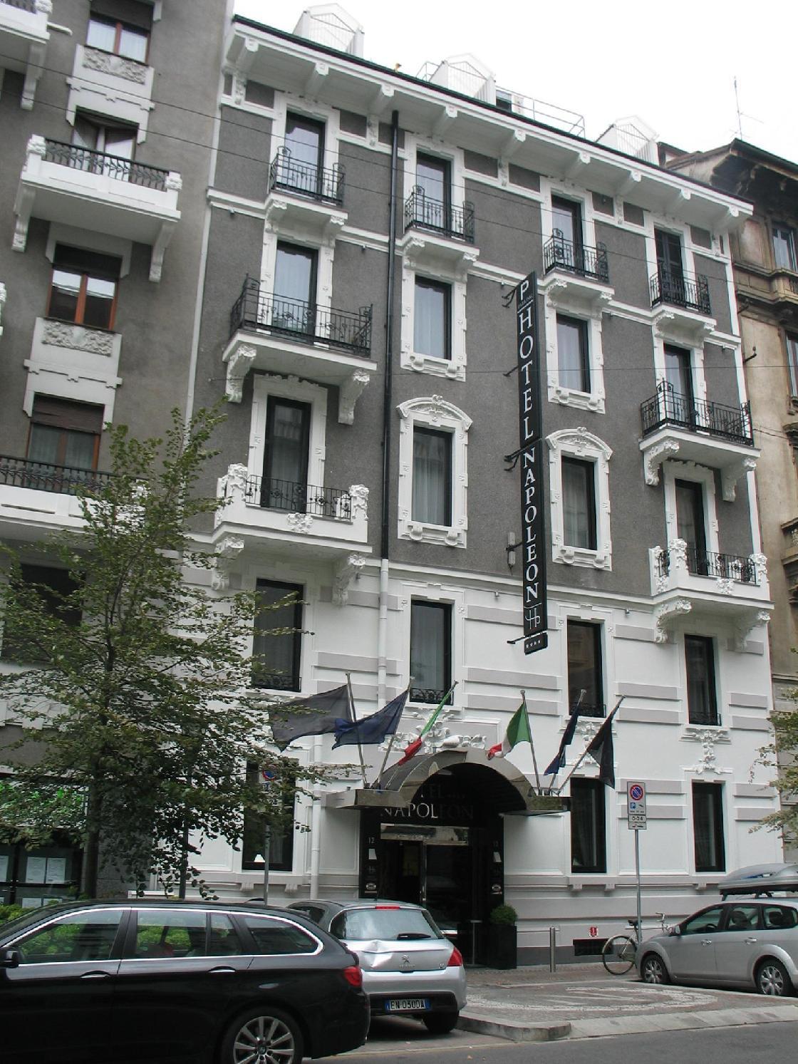 Lhp Hotel Napoleon Milão Exterior foto